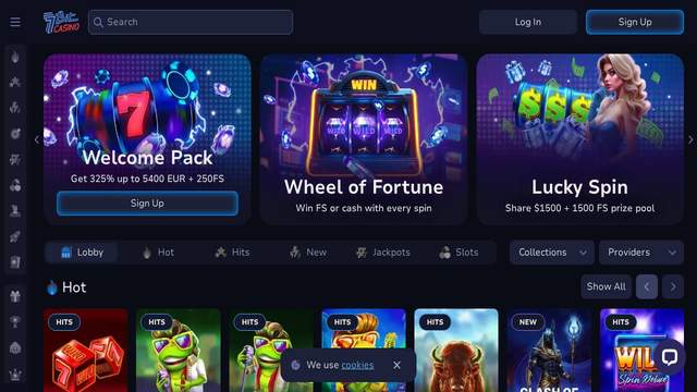 7BitCasino casino screenshot